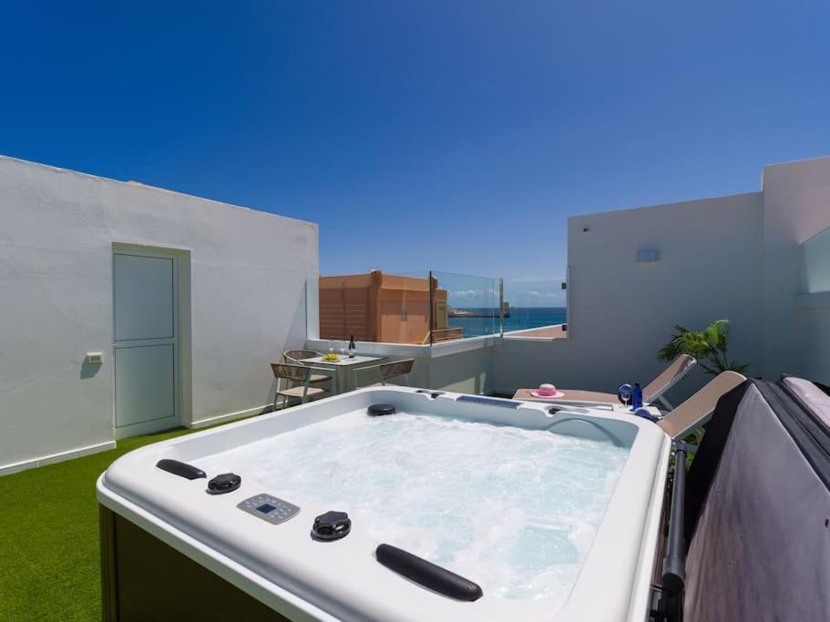 Apartamento Irene Arinaga Bagian luar foto